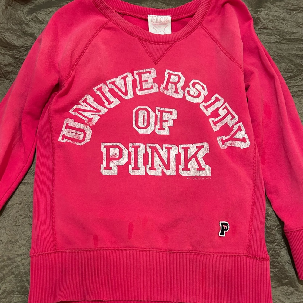 PINK by Victoria’s Secret Vintage look sweatshirt